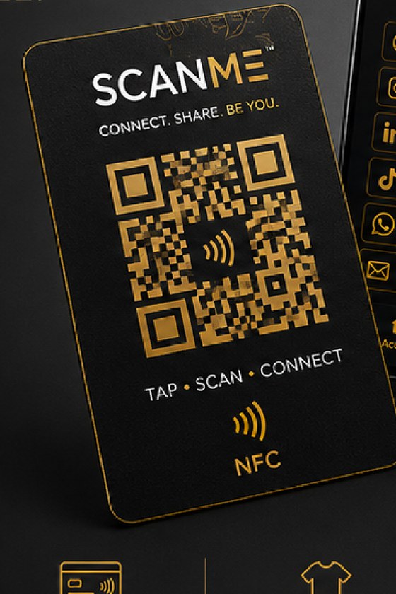 Carte NFC ScanMe premium